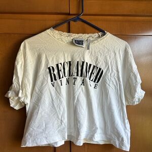 Reclaimed Vintage White Short Sleeve Tee